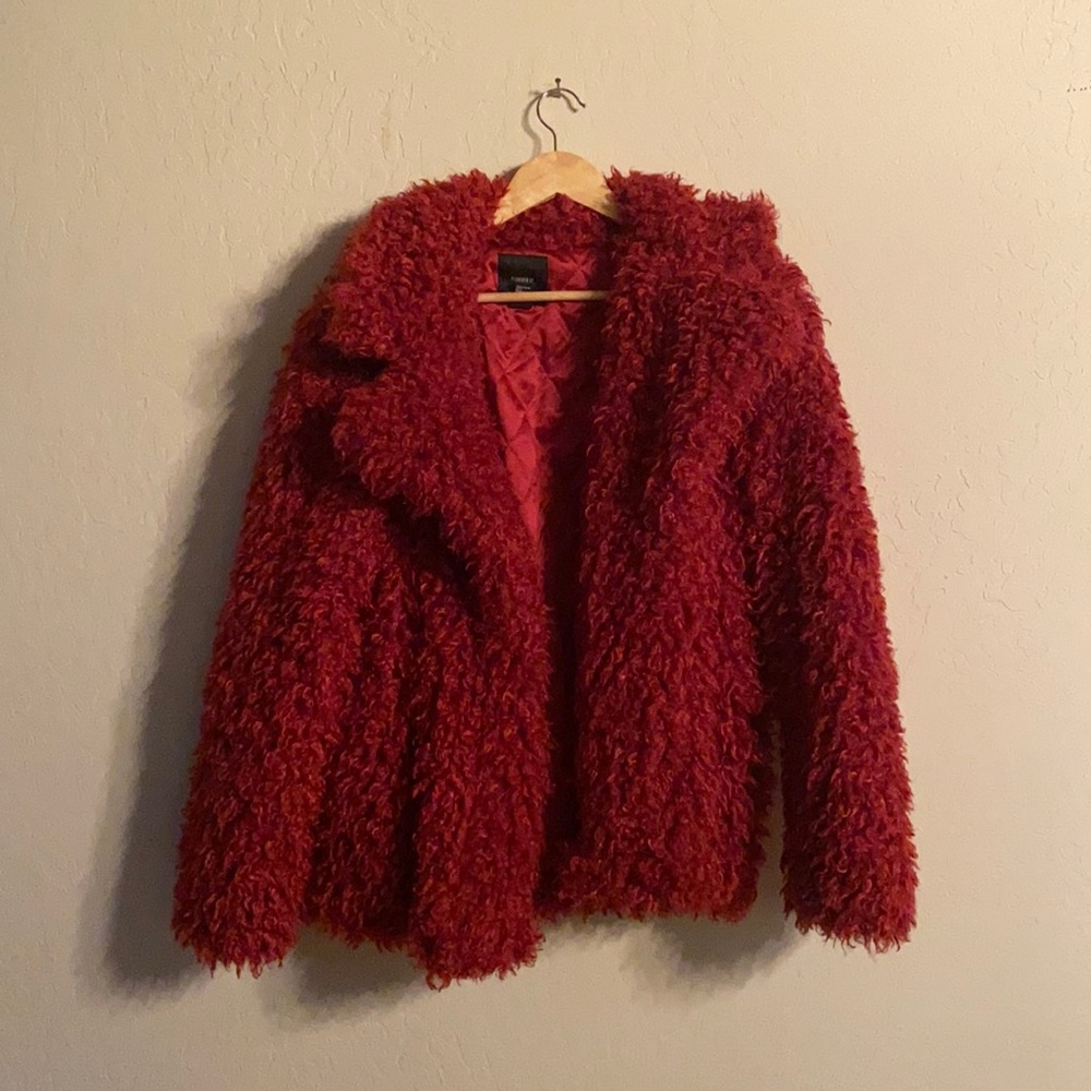 Forever 21 Fuzzy Jacket